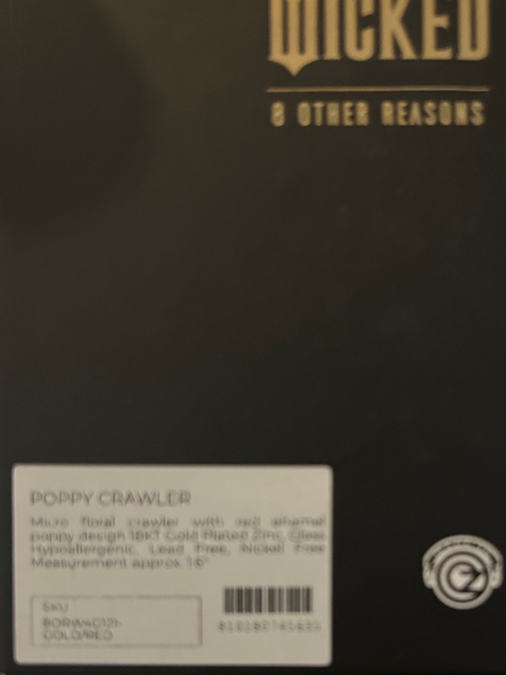 Revolve 8 Other Reasons X Wicked Poppy Crawler NWT - Picture 4 of 5